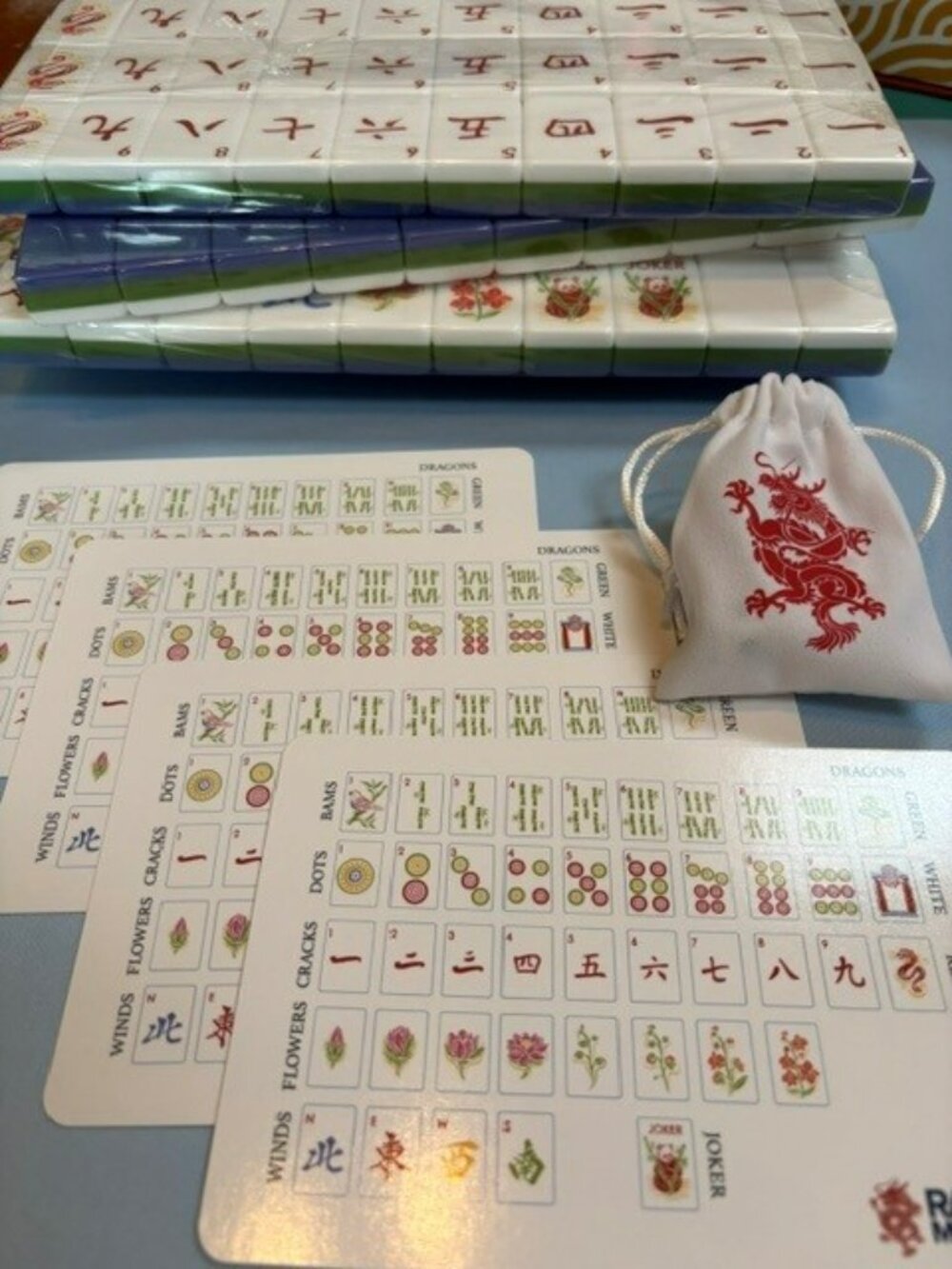 Rack It Mahjong Shanghi Standard tiles - Picture 9 of 12